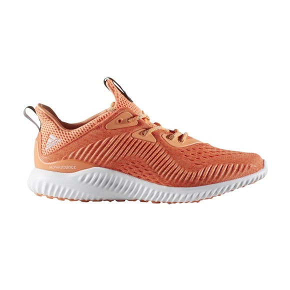 Adidas Women's Alphabounce EM Running Shoe Coral/Orange